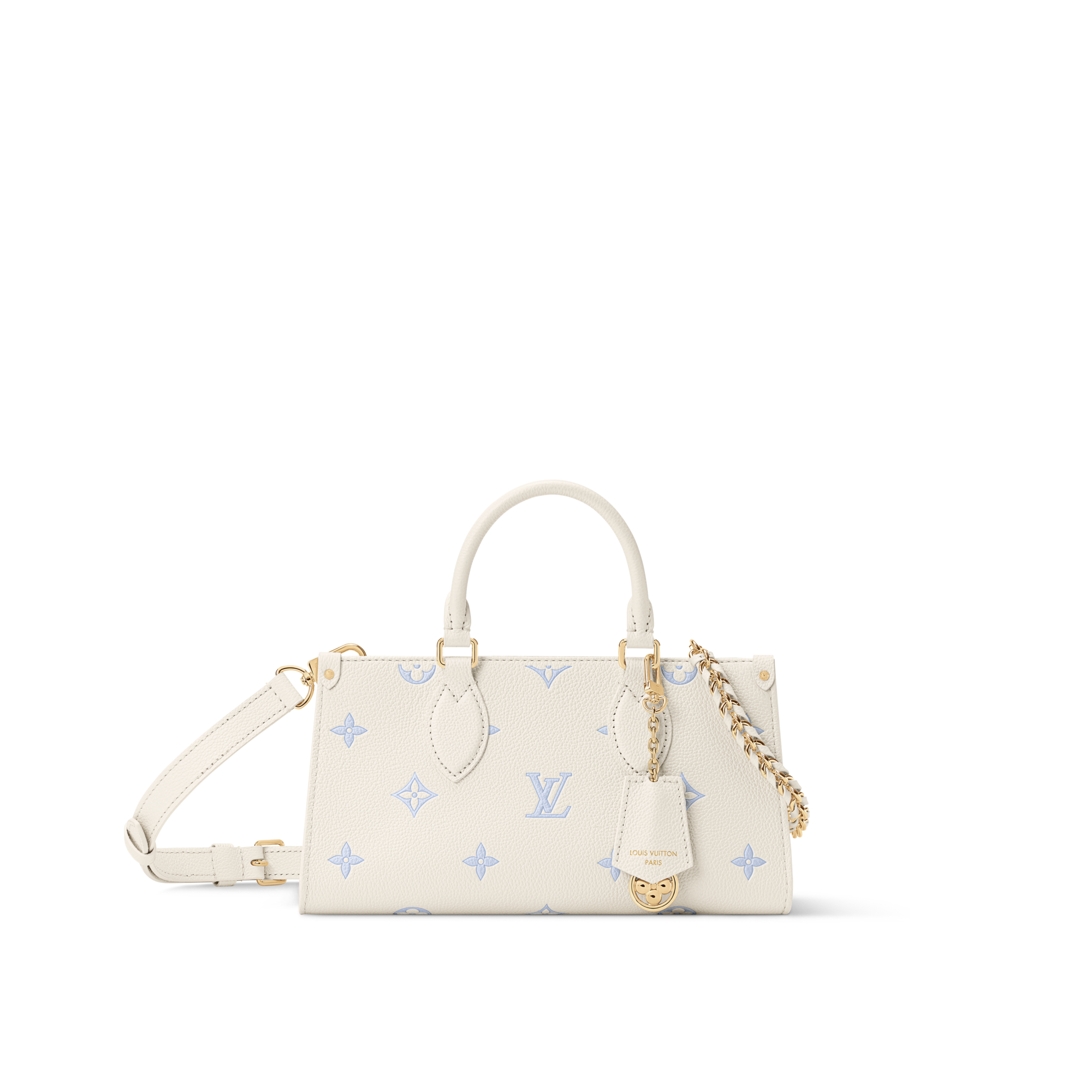 オンザゴー PM バイカラー モノグラム・アンプラント レザー｜ルイ